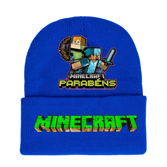 Wholesale Cartoon knitted hats,  wool hats and matching parent child warm hats