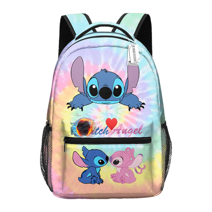 Wholesale Stitch Backpack Digital Full Print Student Schoolbag Cartoon Anime Backpack in Stock JDC-BP-Shangl004