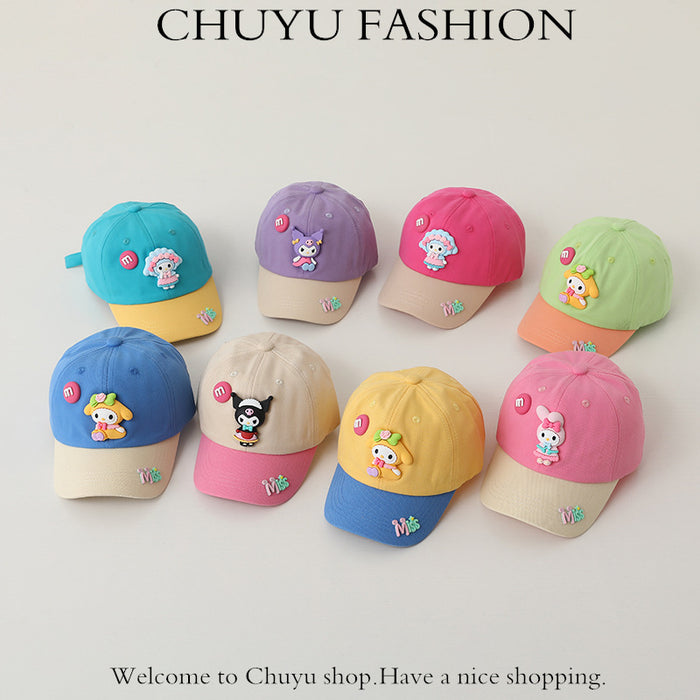 Wholesale Cartoon Children's Cotton Polyester Baseball Cap JDC-FH-ChuYu002