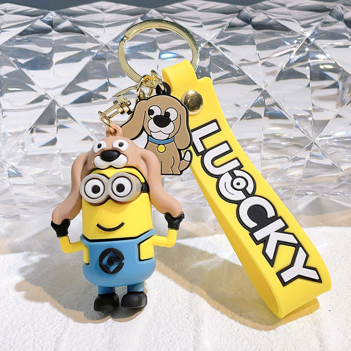 Wholesale PVC Cartoon Doll Keychain JDC-KC-Qiwei018