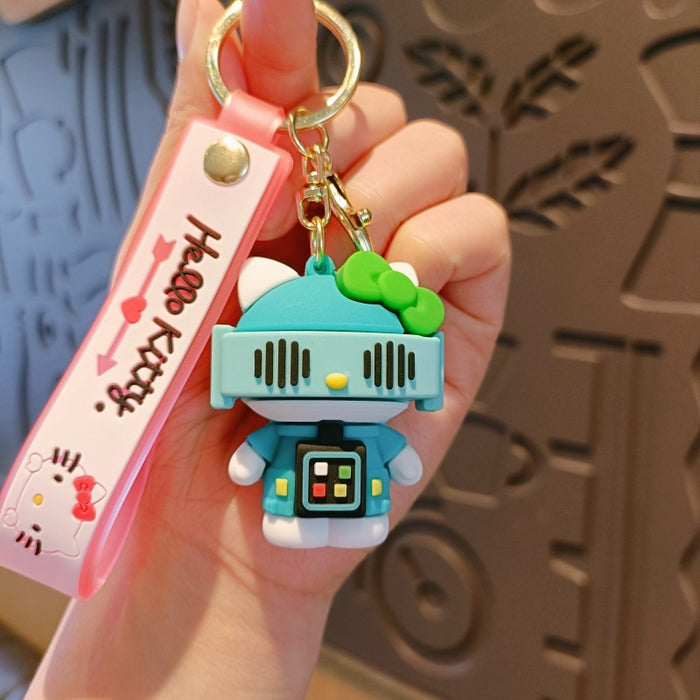 Wholesale Cartoon Doll Silicone Keychain (S) JDC-KC-MingT014