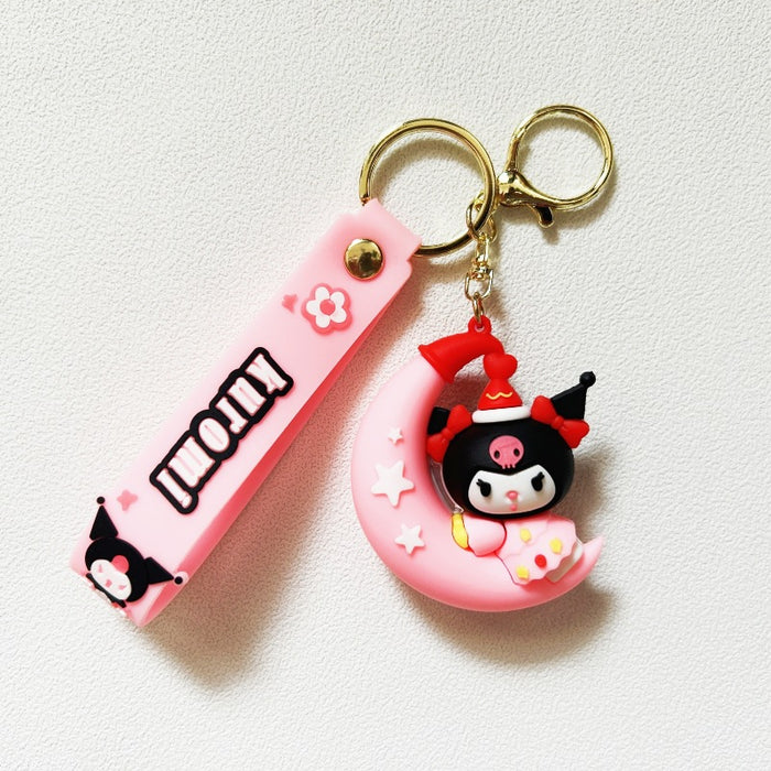 Wholesale PVC Cartoon Doll Keychain JDC-KC-WuYi270