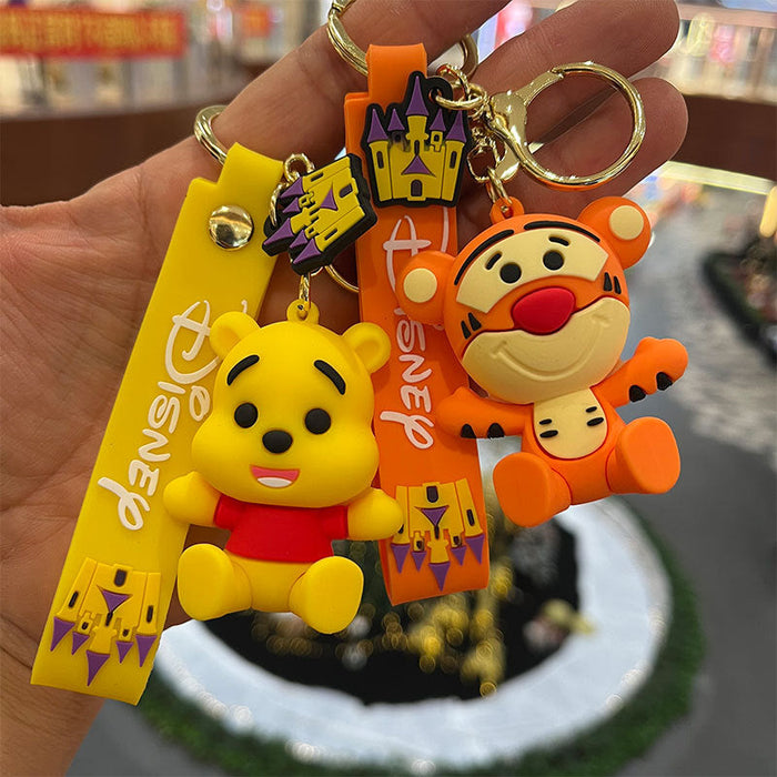 Wholesale Keychains PVC Hardware Cute Cartoon (M) JDC-KC-MiaoY045