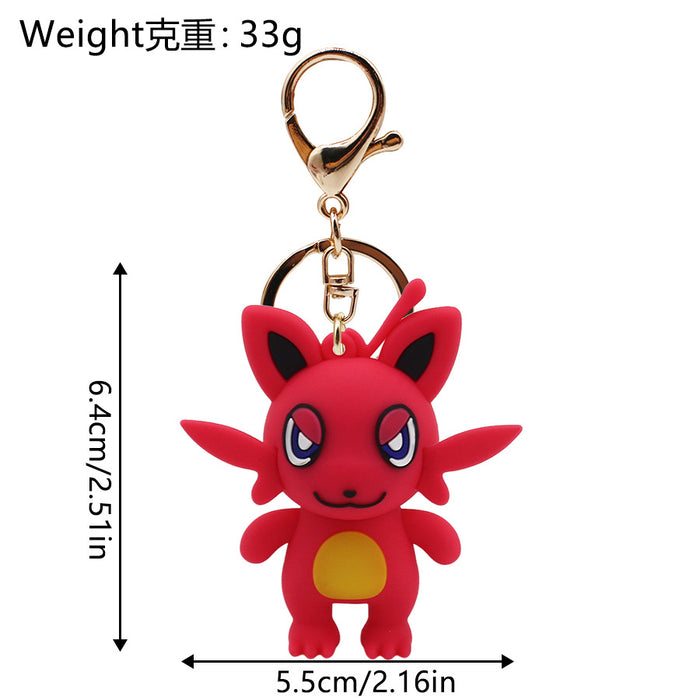 Wholesale Cartoon Cute Anime PVC Keychains JDC-KC-HaoAn007