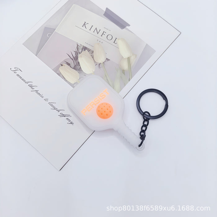 Wholesale 5pcs Sports Pickleball Racket Series Keychain