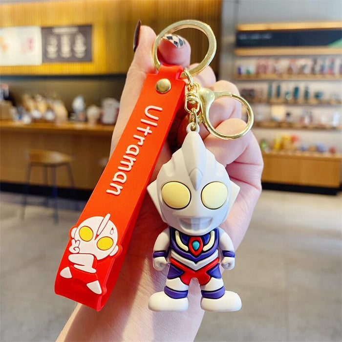 Wholesale Cartoon Key Chain Doll Key Chain Pendant Male and Children Student Schoolbag Hanging Creative Gift