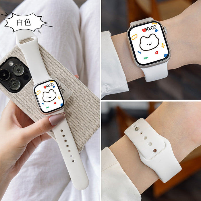 Wholesale iwatch watch strap silicone