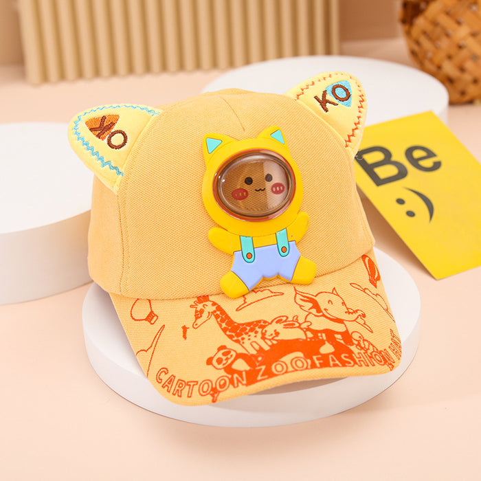 Wholesale Cotton Cartoon Animal Children's Baseball Cap (S) JDC-FH-Wufeng001