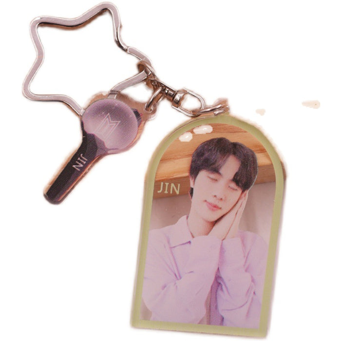 Wholesale Creative KPOP Acrylic Keychain JDC-KC-SuBo004