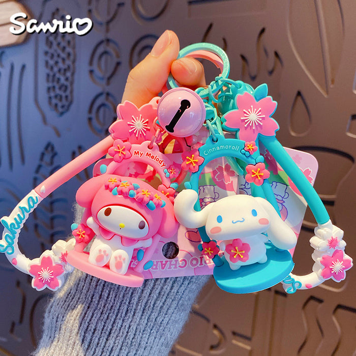 Wholesale Cartoon Doll Silicone Keychain (S) JDC-KC-BaiM073