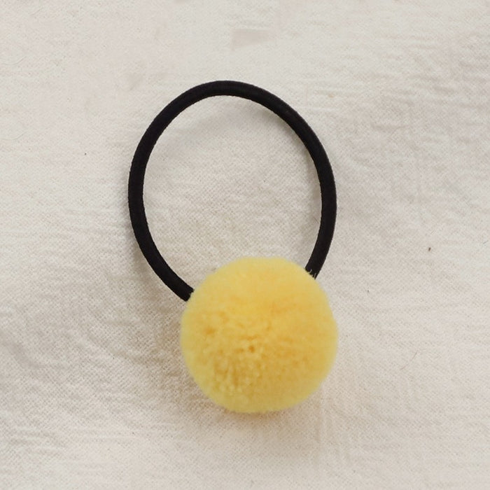 Wholesale Children's Cute Hair Ball Hair Ring Small Rubber Band JDC-HS-Zhenr003