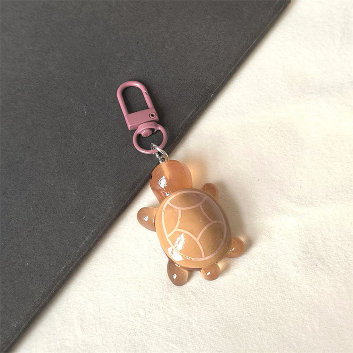 Wholesale Acrylic Luminous Turtle Keychain JDC-KC-HaoXi016