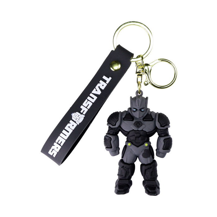 Wholesale Silicone Cartoon Keychain for Boys Bag Charm Car Key Accessory Birthday Gift