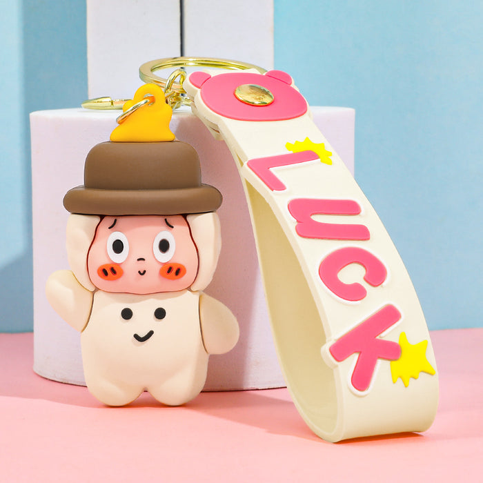 Wholesale Cute Cartoon Character Doll Keychain Pendant