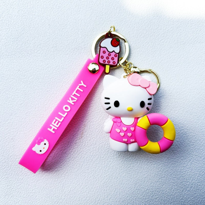 Wholesale PVC Cartoon Doll Keychain JDC-KC-ChuC055