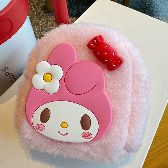 Wholesale Cartoon Plush Cartoon Animated Character  Handbag Hanging Bag Birthday Gift Storage Bag Handbag