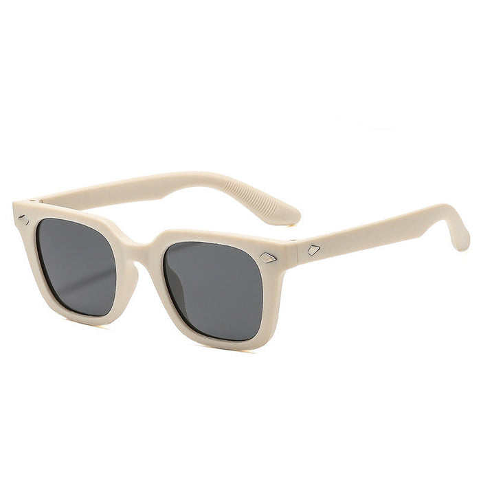 Wholesale Children' s Square Silicone Sunglasses UV400 Trendy Outdoor Fashion Accessory