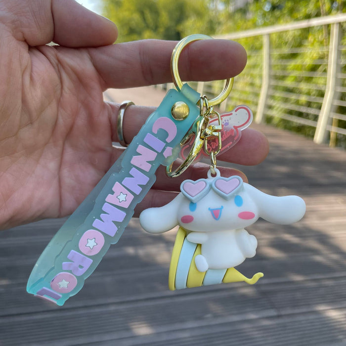 Wholesale Keychain pendant, cute cartoon backpack decoration, small gift