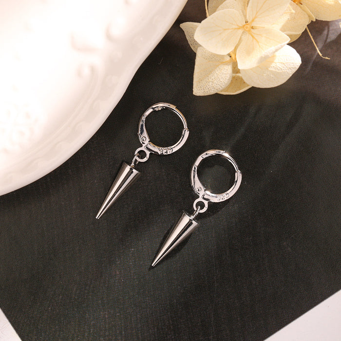 Wholesale Arrow Ear Buckle New Fashionable Conical Earrings Simple Style Personalized Earrings