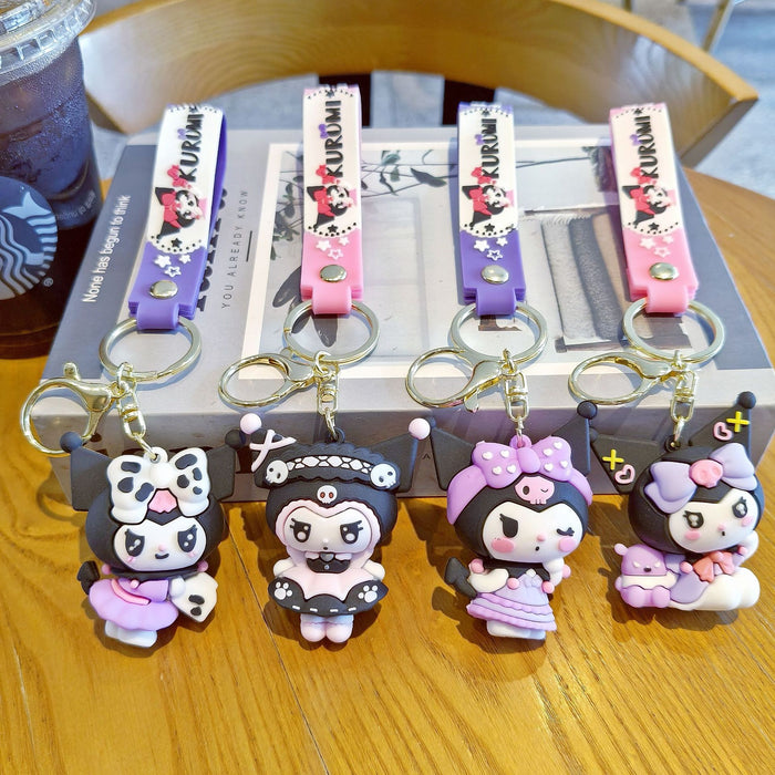 Wholesale Cartoon keychain couple backpack keychain pendant