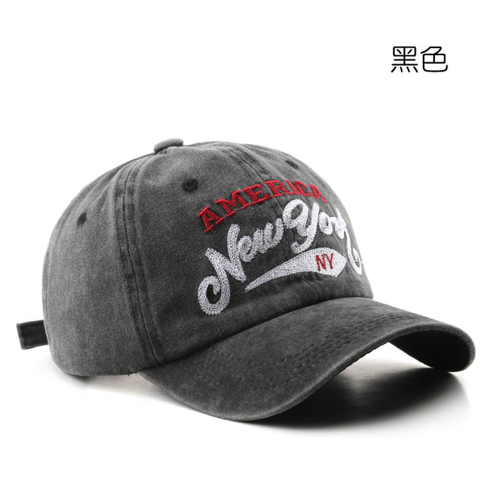 Wholesale Cotton Fashionhats Baseball Caps Vintage Letter Embroidery JDC-FH-TuL007