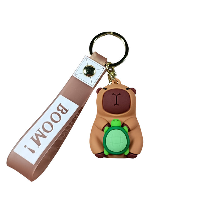 Wholesale Cartoon Doll Silicone Keychain JDC-KC-MingT080