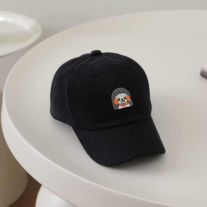 Wholesale Cute Cartoon Kids Baseball Cap Letter Bear Design Sun Hat For Boys Girls