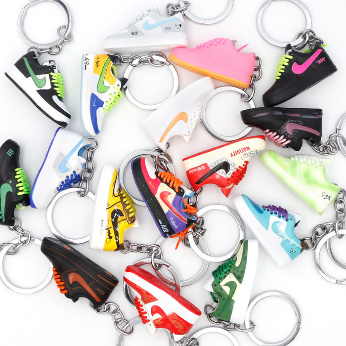 Wholesale PVC Shoe Model Keychain JDC-KC-QLPing004