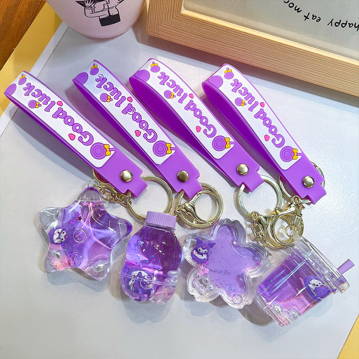 Wholesale Acrylic Tea Cup Keychain JDC-KC-YanG068