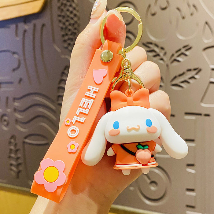 Wholesale Cartoon Silicone Keychains (S) JDC-KC-SCheng044