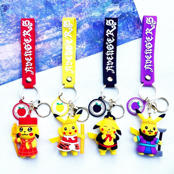 Wholesale PVC Cartoon Doll Keychain JDC-KC-WuYi114