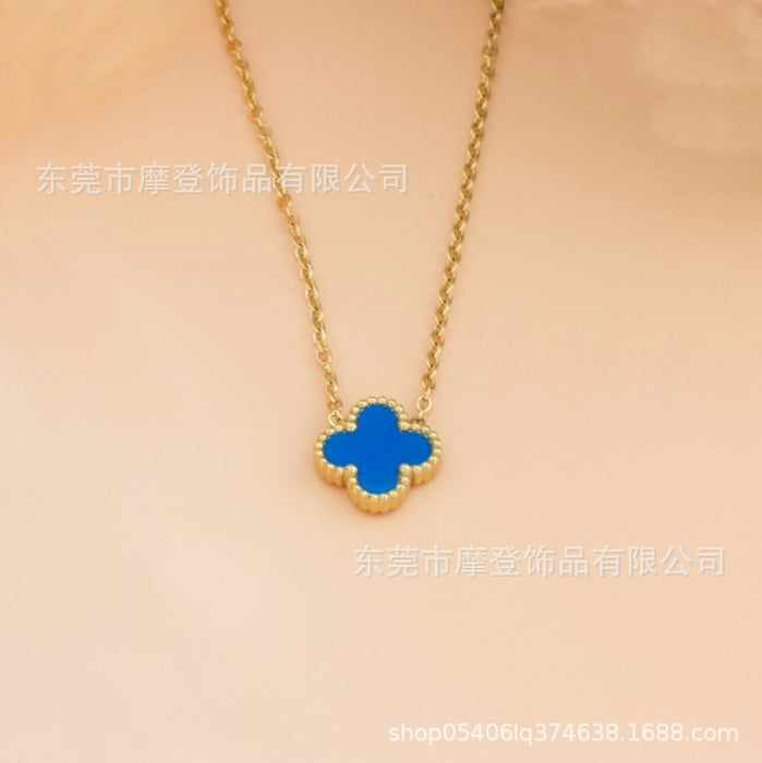 Wholesale titanium steel wild necklace JDC-NE-Modeng003