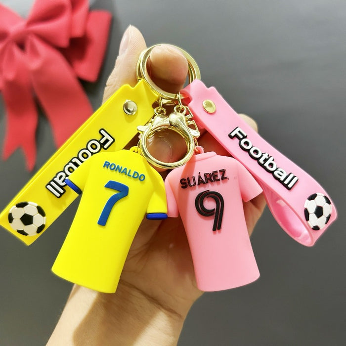 Wholesale PVC Cartoon Doll Keychain JDC-KC-WuYi227