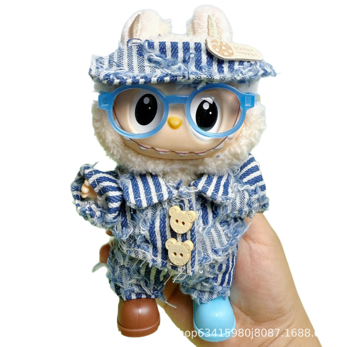 Wholesale Doll clothes can be worn and replaced with plush clothes and accessories