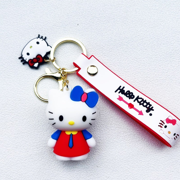 Wholesale PVC Cute Cartoon Doll Keychain JDC-KC-WuYi063