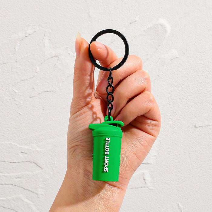 Wholesale Creative Mini Dumbbell Keychain