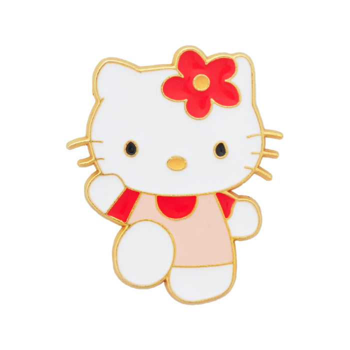Wholesale Cartoon Cute Metal Cat Badge Brooch