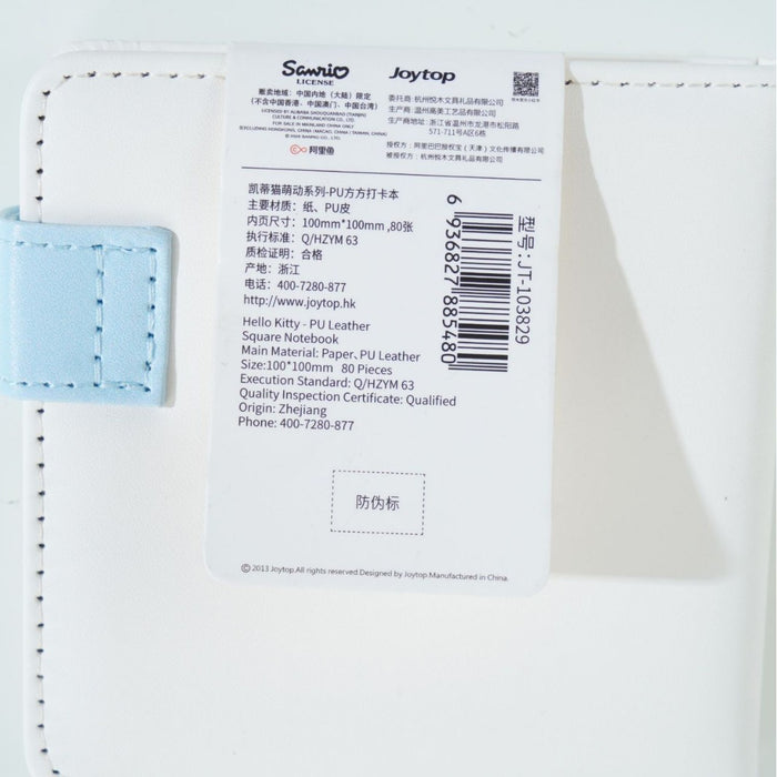 Wholesale Trendy PU Leather Cartoon Square Notebook Student Planner Creative Journal Stationery MOQ≥2