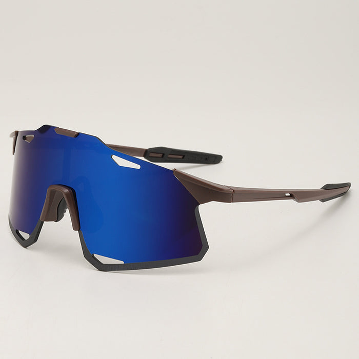 Wholesale Cycling glasses, outdoor sports, windproof and UV resistant sunglasses, frameless sunglasses, day and night dual-use