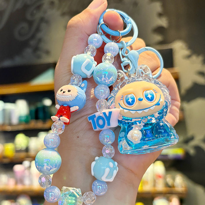 Wholesale Crystal Drift Bottle Keychain Pendant
