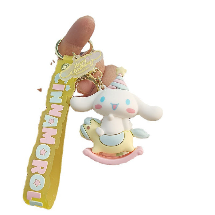 Wholesale Silicone Cartoon Figure Keychain JDC-KC-YiChang012