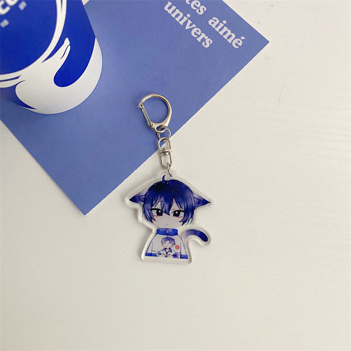 Wholesale Cartoon Acrylic Keychains JDC-KC-ChuangYi015