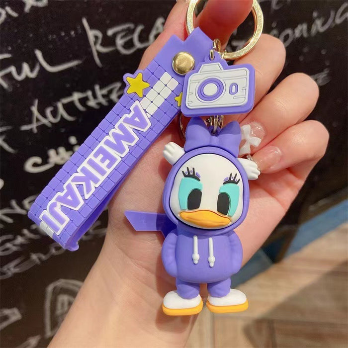 Wholesale Cartoon Dolls Silicone Keychain JDC-KC-ShiX007