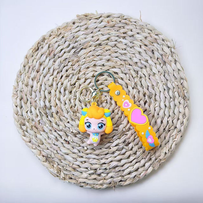 Wholesale Cute Cartoon 3D Keychain Pendant PVC Bag Charm Backpack Accessory Party Gift