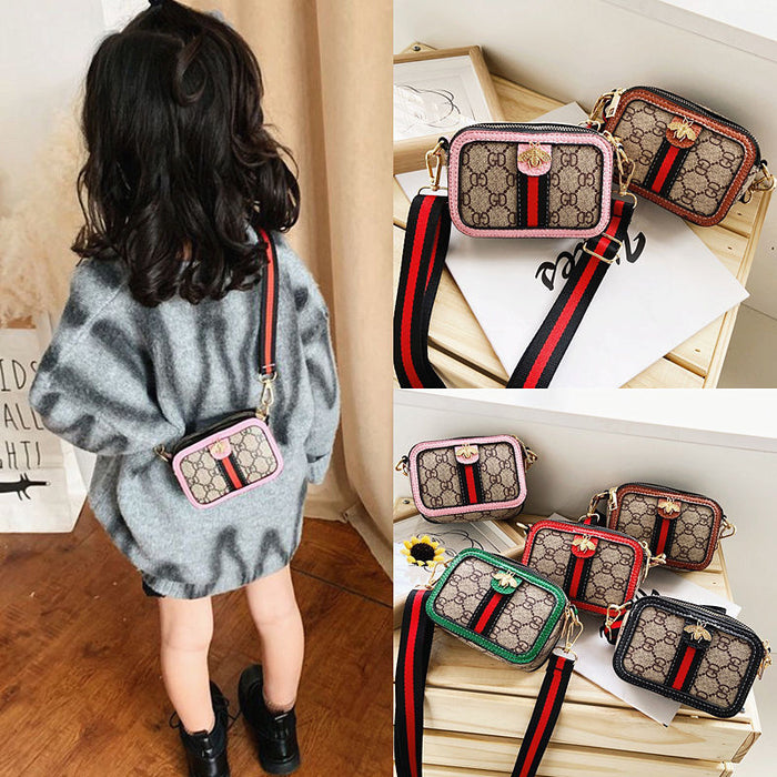 Wholesale Children's bag new crossbody bag cute and versatile little girl shoulder bag small bag