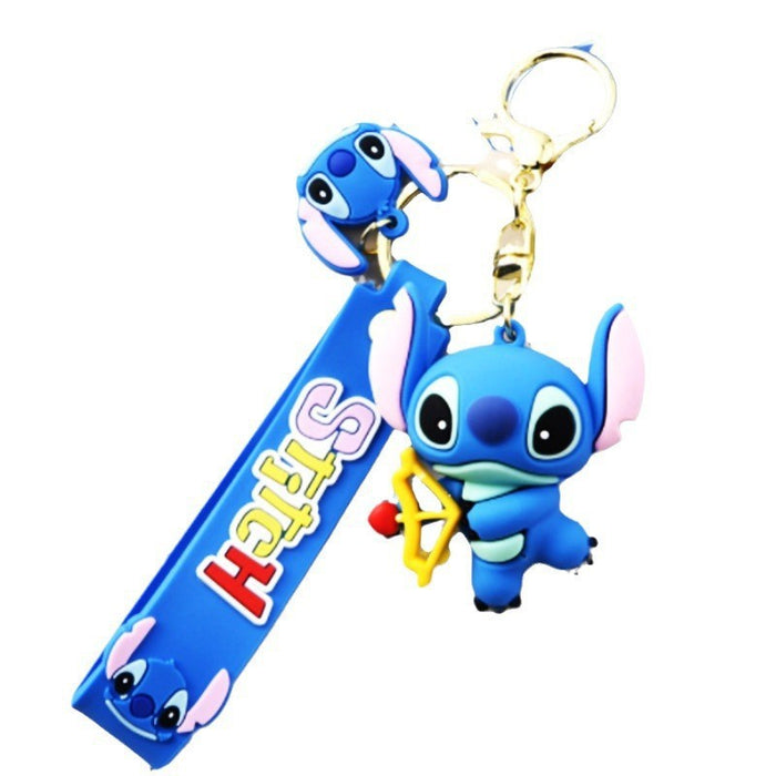 Wholesale PVC cartoon doll Keychain JDC-KC-WuYi090