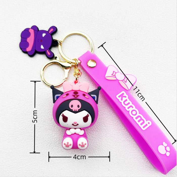 Wholesale PVC Cartoon Doll Keychain JDC-KC-ChuC045