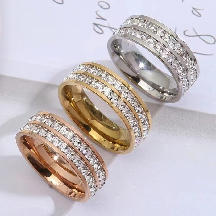 Wholesale Couple' s rings with diamonds and starry sky