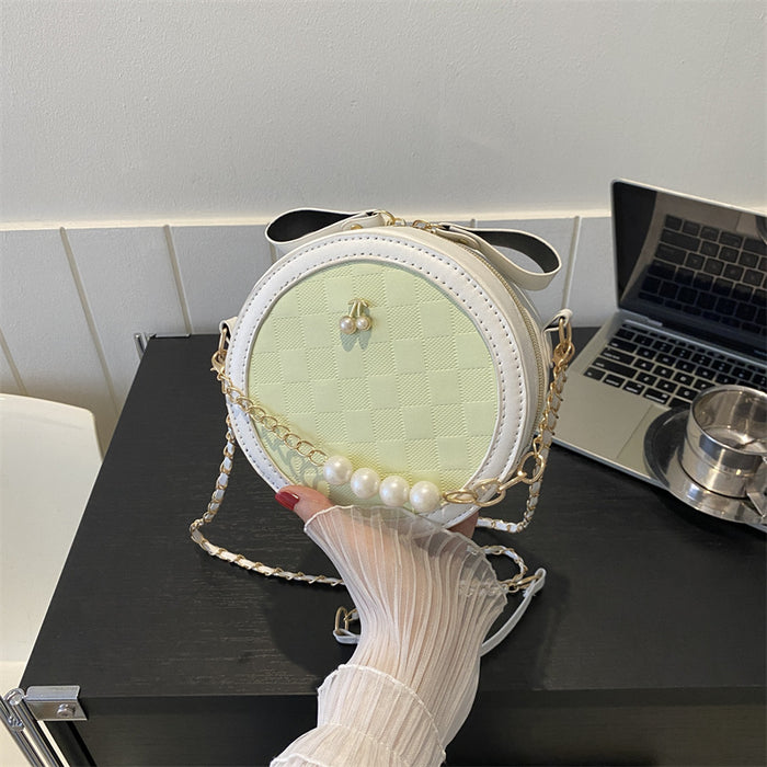 Wholesale New chain crossbody bag, fashionable and versatile, hand-held shoulder bag