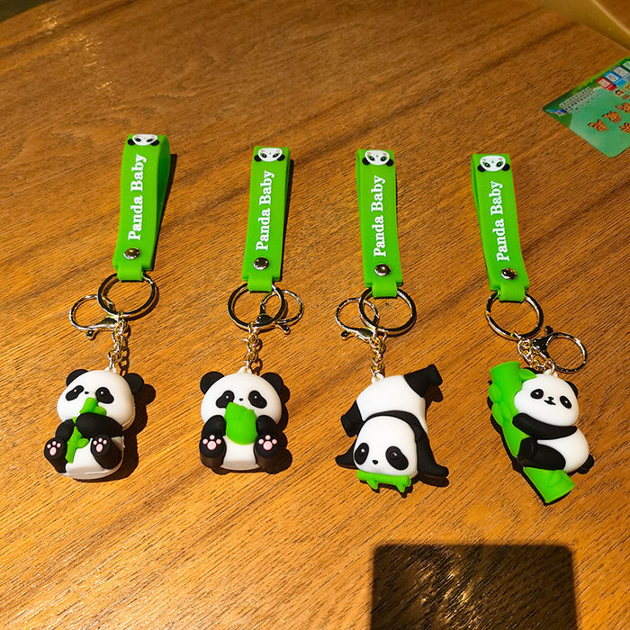 Wholesale Cartoon Doll Silicone Keychain JDC-KC-Tingm262